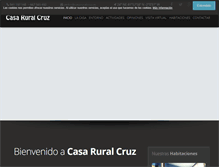 Tablet Screenshot of casaruralcruz.com